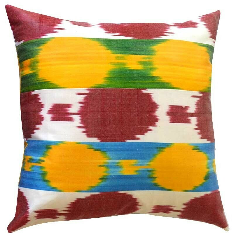 As Is - &quot;Fruity and juicy&quot; square pillow cover