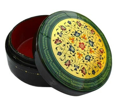"Overflown with joy" hand painted jewelry box
