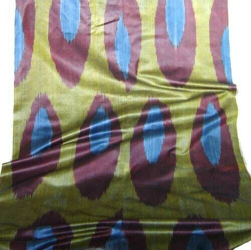 &quot;Cirque de la ikat&quot; wide ikat fabric - LAST METER!