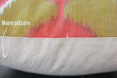 "Ikat the fabulous II" ikat pillow cover
