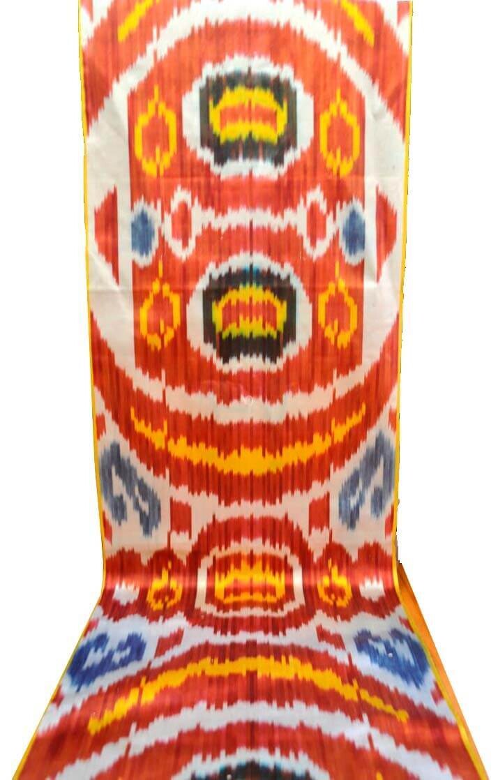 Legendary Oscar de la Renta ikat pattern