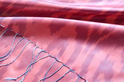Handcrafted Luxury Silk Ikat Scarf: A Vibrant Statement of Art and Style