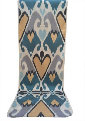 Handwoven Cotton-Silk Ikat Fabric – A Masterpiece from Margilan, Uzbekistan
