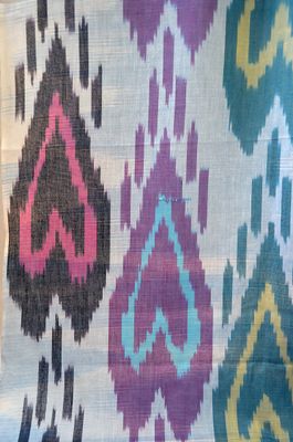 Vibrant Colors and Intricate Patterns: The Perfect Ikat Cotton Scarf