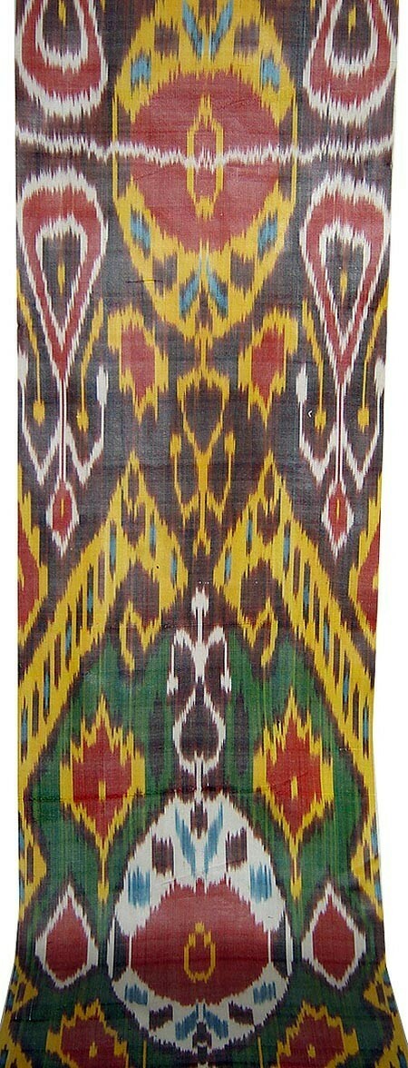 "Wisdom ikat" handwoven ikat fabric