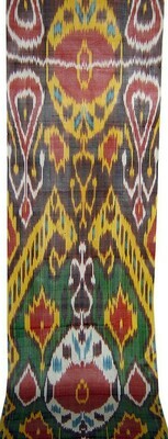 "Wisdom ikat" handwoven ikat fabric