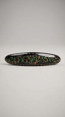 "Midnight magic" painted barrette