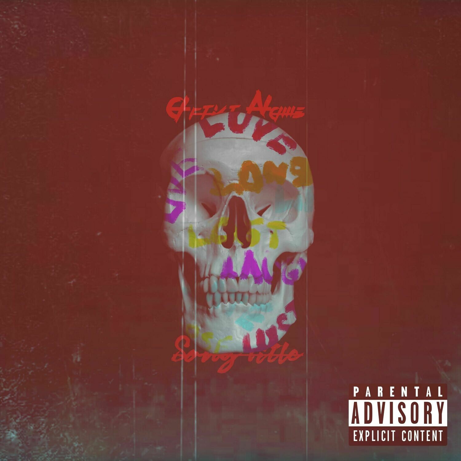 Skull Writing