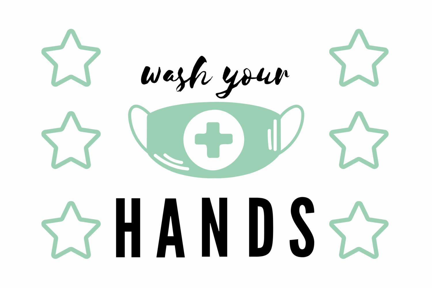 Wash Your Hands sticker