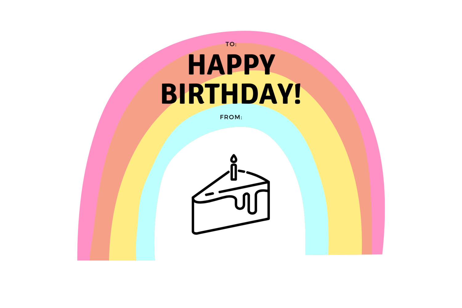 Happy Birthday sticker