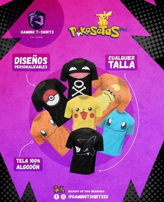 Pokesetas Nic (100% Algodón)