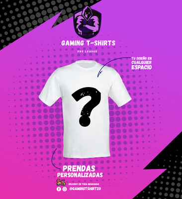 Tu diseño/ Tu nombre o Gametag / Tu numero
