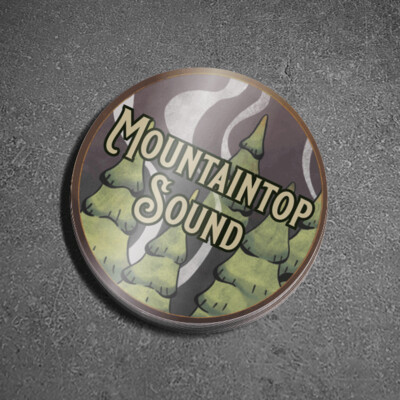 Mountaintop Sound Sticker