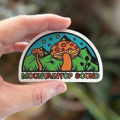 Mountaintop Sound Sticker Color 2023