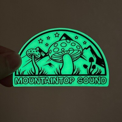 Mountaintop Sound Sticker GLOW 2023