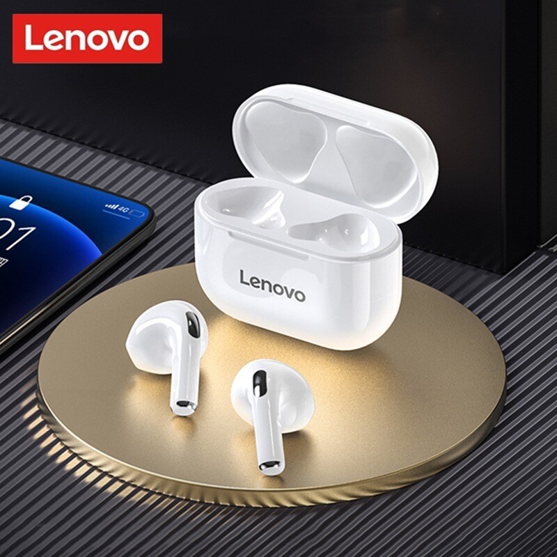 Suitable For Lenovo LP40 Wireless Bluetooth Headset TWS Semi-in-ear Ultra-long Battery Life Sports Lenovo Earplugs Cross