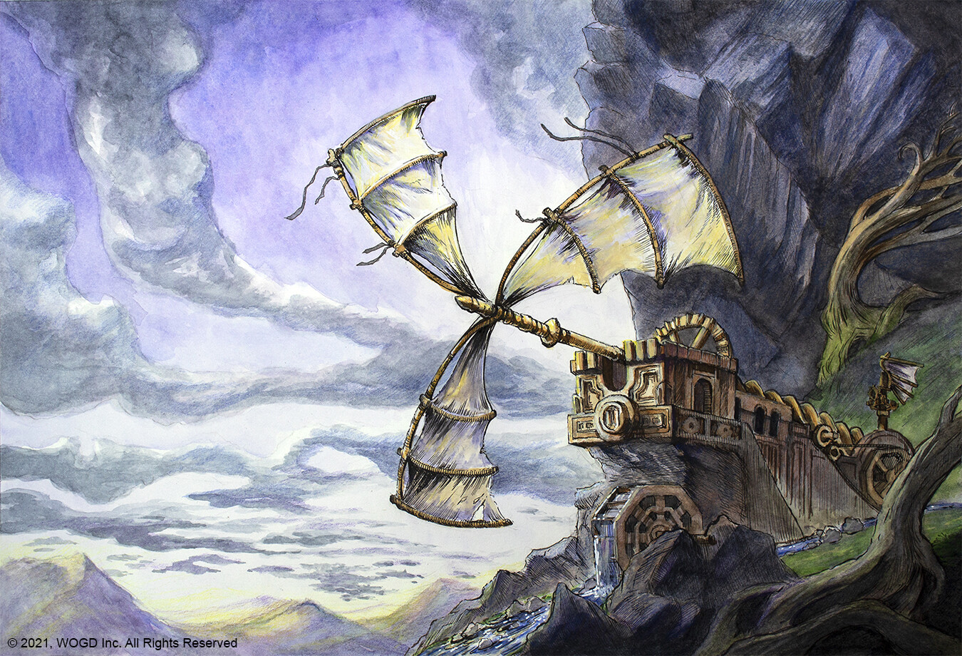 Aether Drill - Original Painting