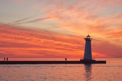 Fiery Sunset