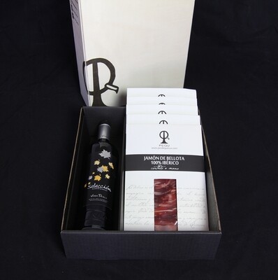 WOODEN PACKAGING GIFT &quot; BELLOTA HAM &quot;