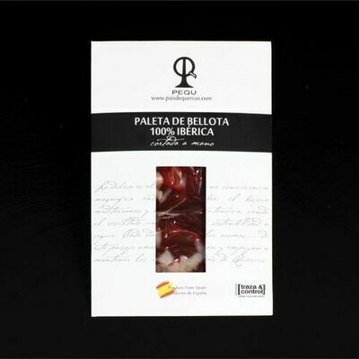 IBERICO BELLOTA PORK SHOULDER SLICED - 100 grs.