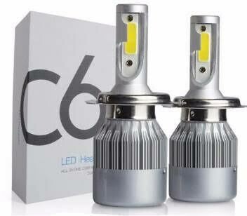 C6 White Headlight