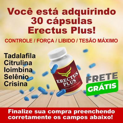 Erectus Plus 30 cápsulas