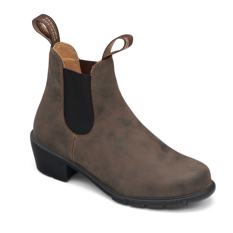Blundstone 1677 Women&#39;s Series Heel Rustic Brown