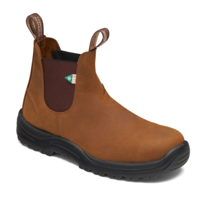 Blundstone 164 Work & Safety Saddle Brown