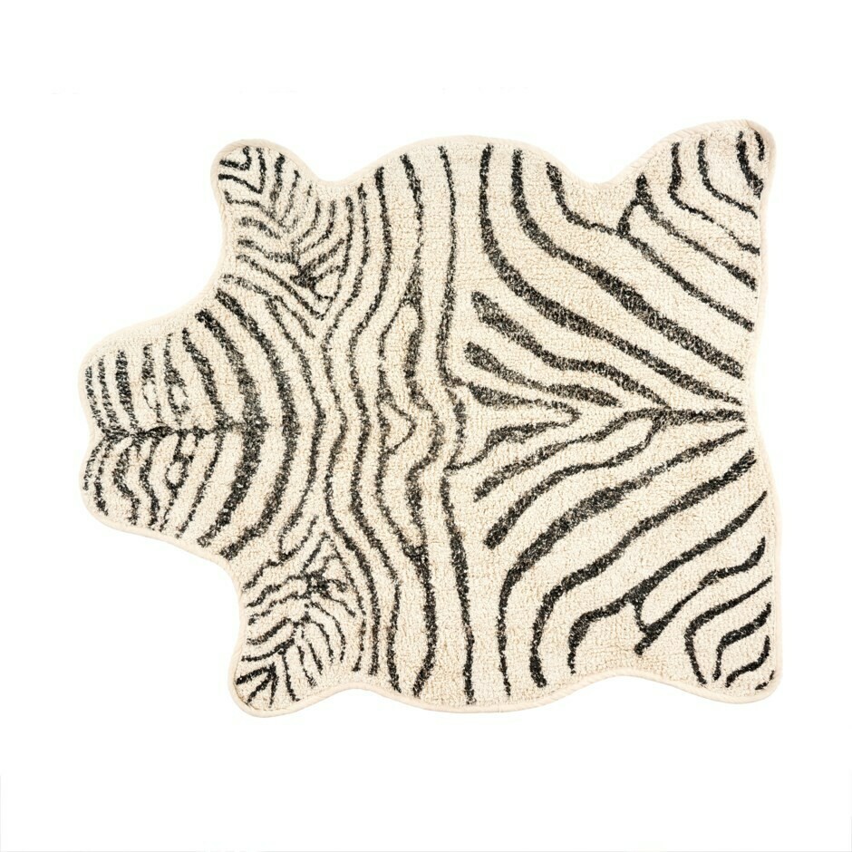 Indaba Tufted Zebra Rug