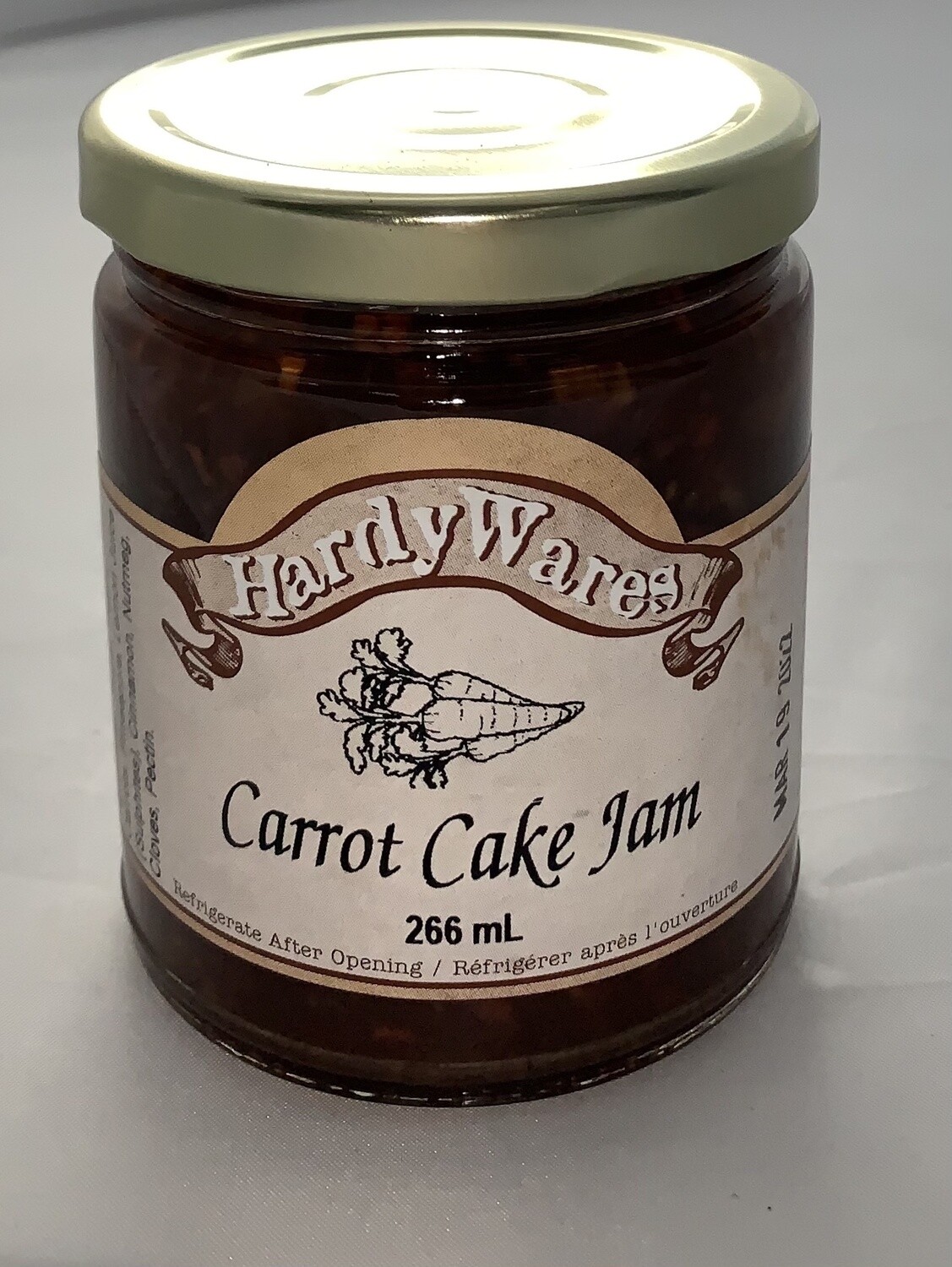 Hardywares Preserves Carrot Cake Jam 250mL