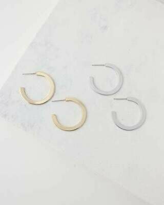 Lover's Tempo Gloria Large Hoop Earring