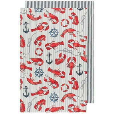 Danica Spruce Teatowel Set/2