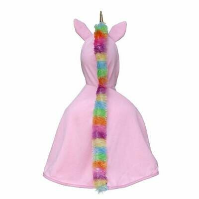 Toddler Unicorn Pink Cape 2-3T