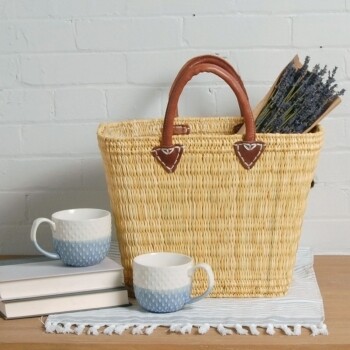 Deep Straw Market Bag