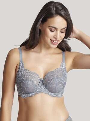 Panache Andorra Lace Full Cup Bra Frost Grey