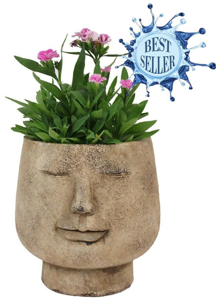 Ceramic Smile Face Planter 