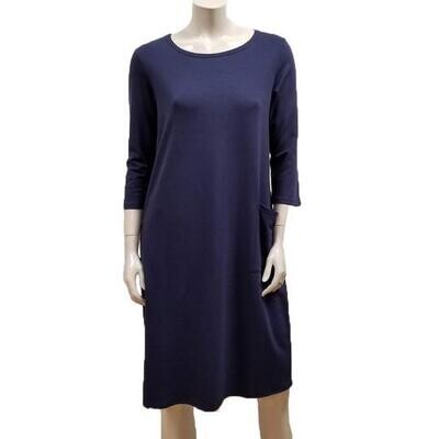 Gilmour Bamboo French Terry Pocket Dress Flight