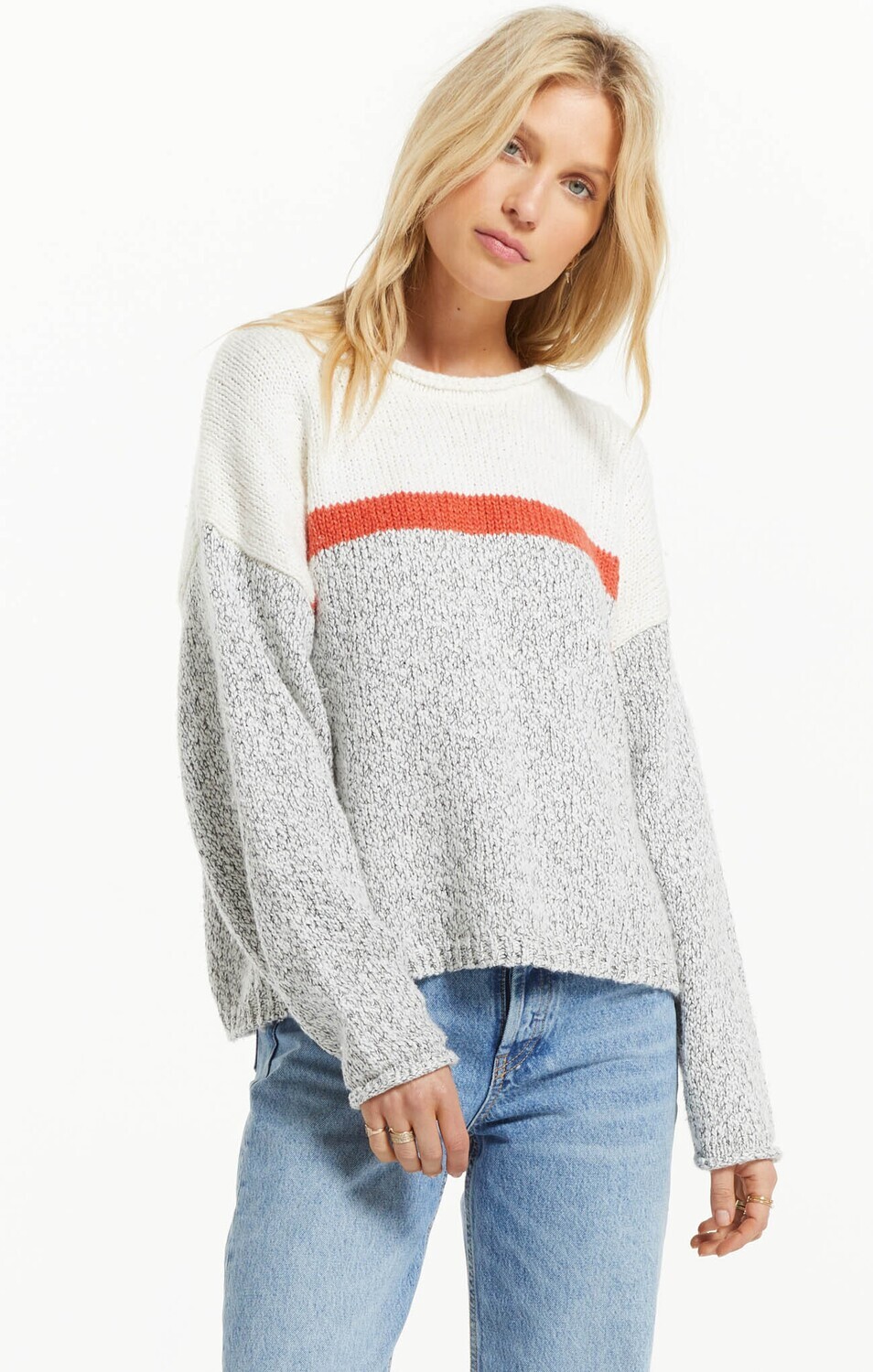Z Supply Kennedy Color Block Sweater
