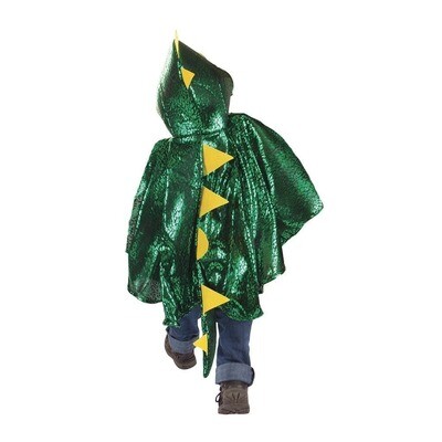 Toddler Dragon Cape Green 2-3T