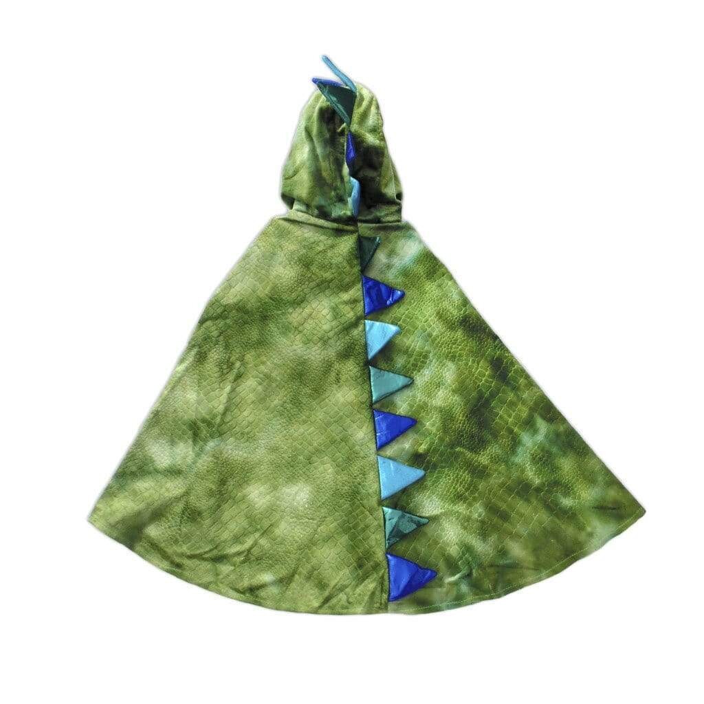 Dragon Cape with Claws Green 5-6 Yrs