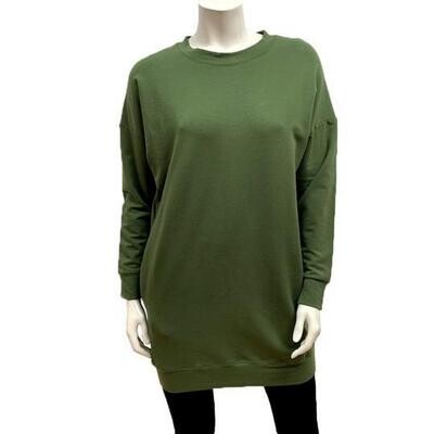 Gilmour Bamboo French Terry Long Sweatshirt Moss