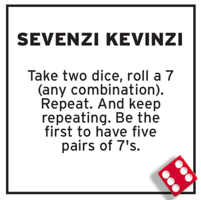 Tenzi Game Cards