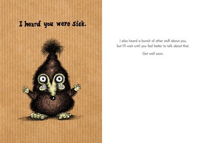 BaldGuy I Heard You Were Sick