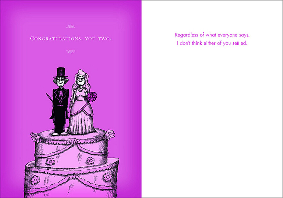 BaldGuy Congratulations You Two