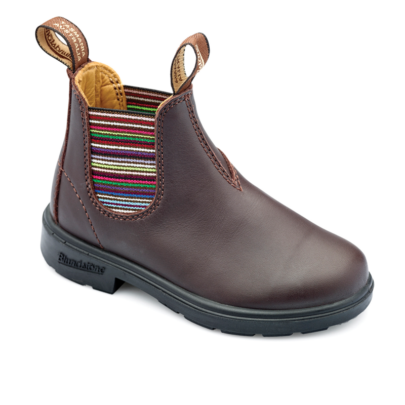 Kids Blundstone 1413 Striped in Brown Kids Blundstone 1413 Striped in Brown