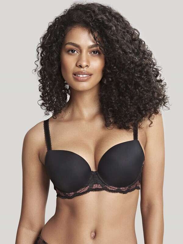 Panache Clara Moulded Bra Black/Fig