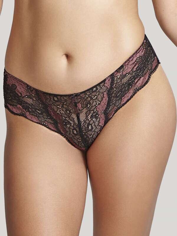 Panache Clara Brief Black/Fig