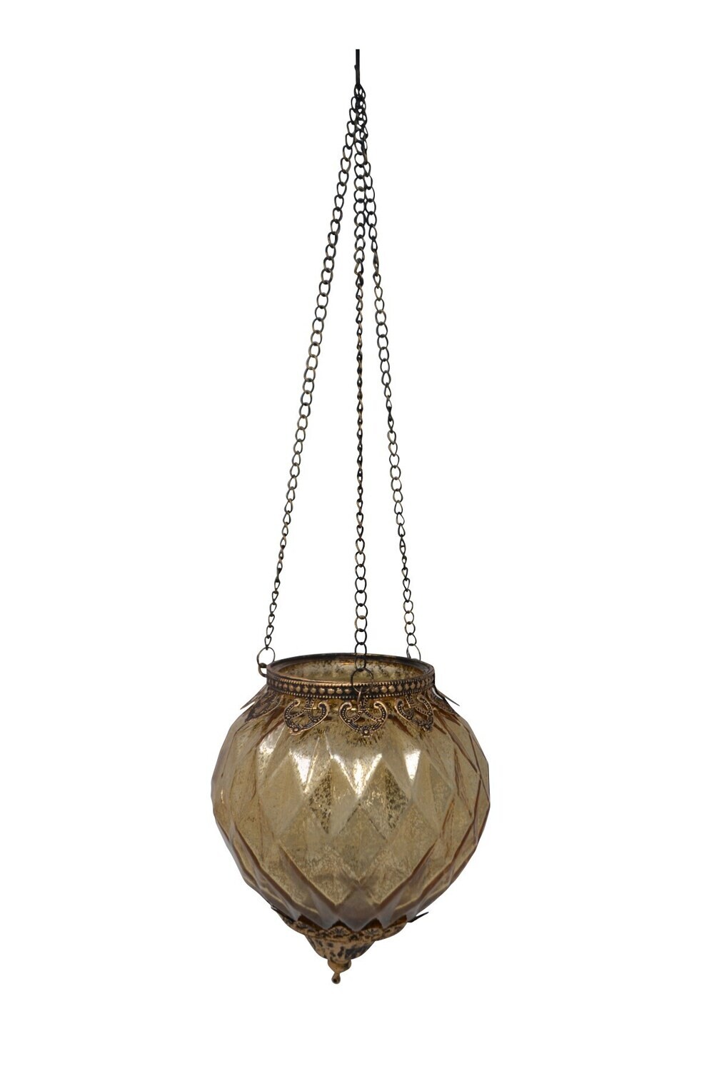 Nostalgia Gold Hanging Lantern