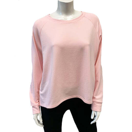 Gilmour Bamboo French Terry Crop Sweatshirt Light 