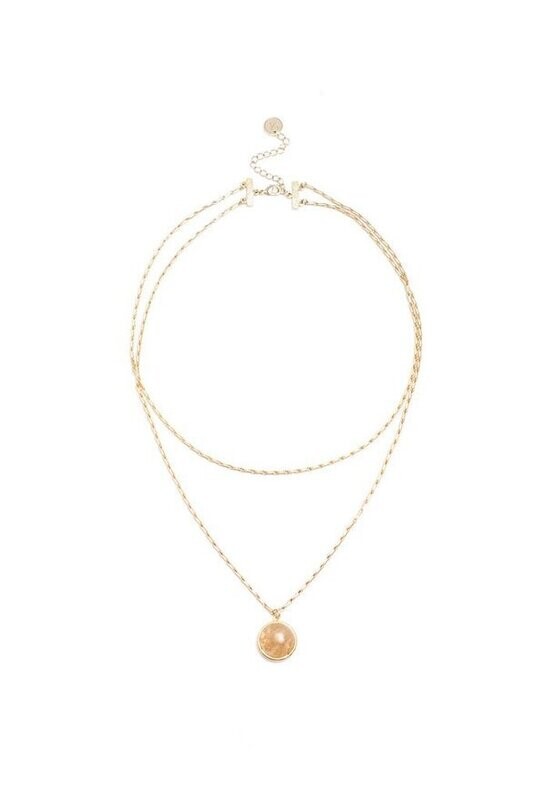 Lover's Tempo Aura Double Necklace